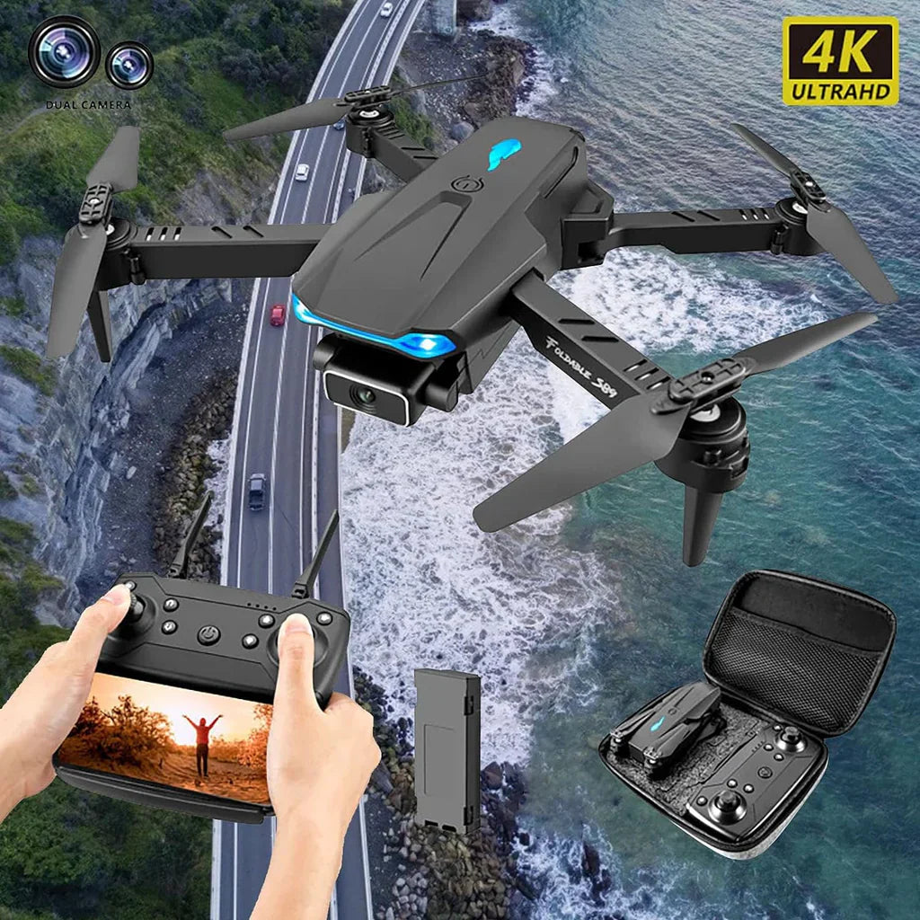 ÚLTIMAS 13 UNIDADES | FlyDrone™ Pro - Cámara Visión Nocturna y Sensor Anti Colisión + 2 BATERÍAS