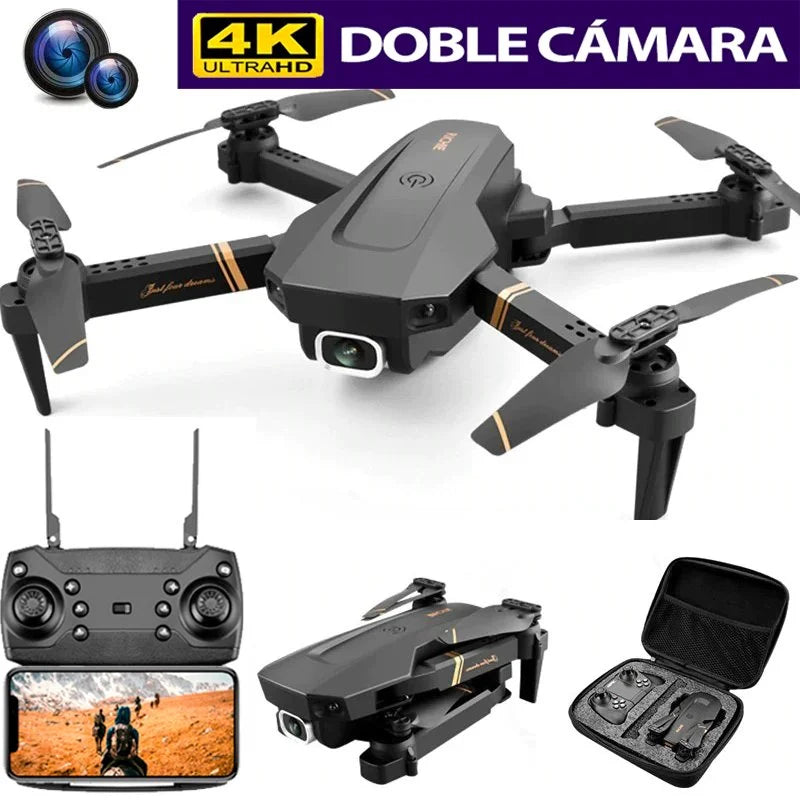 ÚLTIMAS 13 UNIDADES | FlyDrone™ Pro - Cámara Visión Nocturna y Sensor Anti Colisión + 2 BATERÍAS