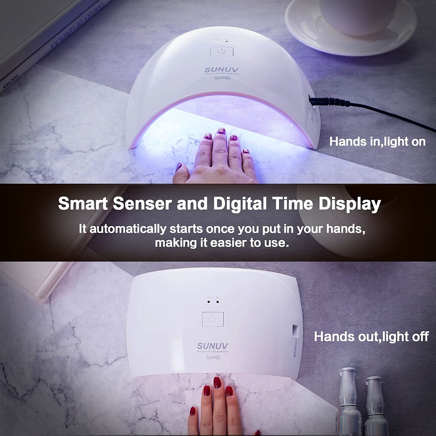 LAMPARA DE UÑAS UV/LED
