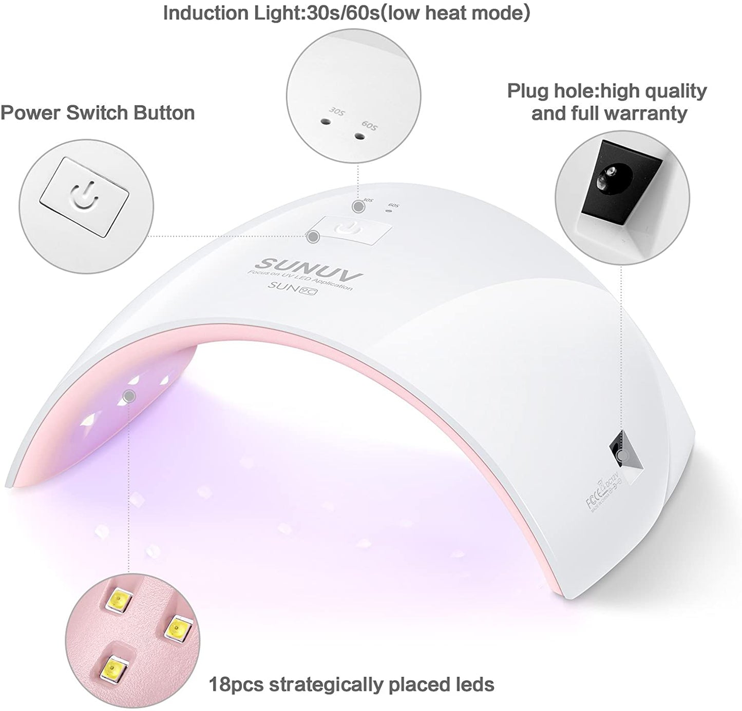 LAMPARA DE UÑAS UV/LED